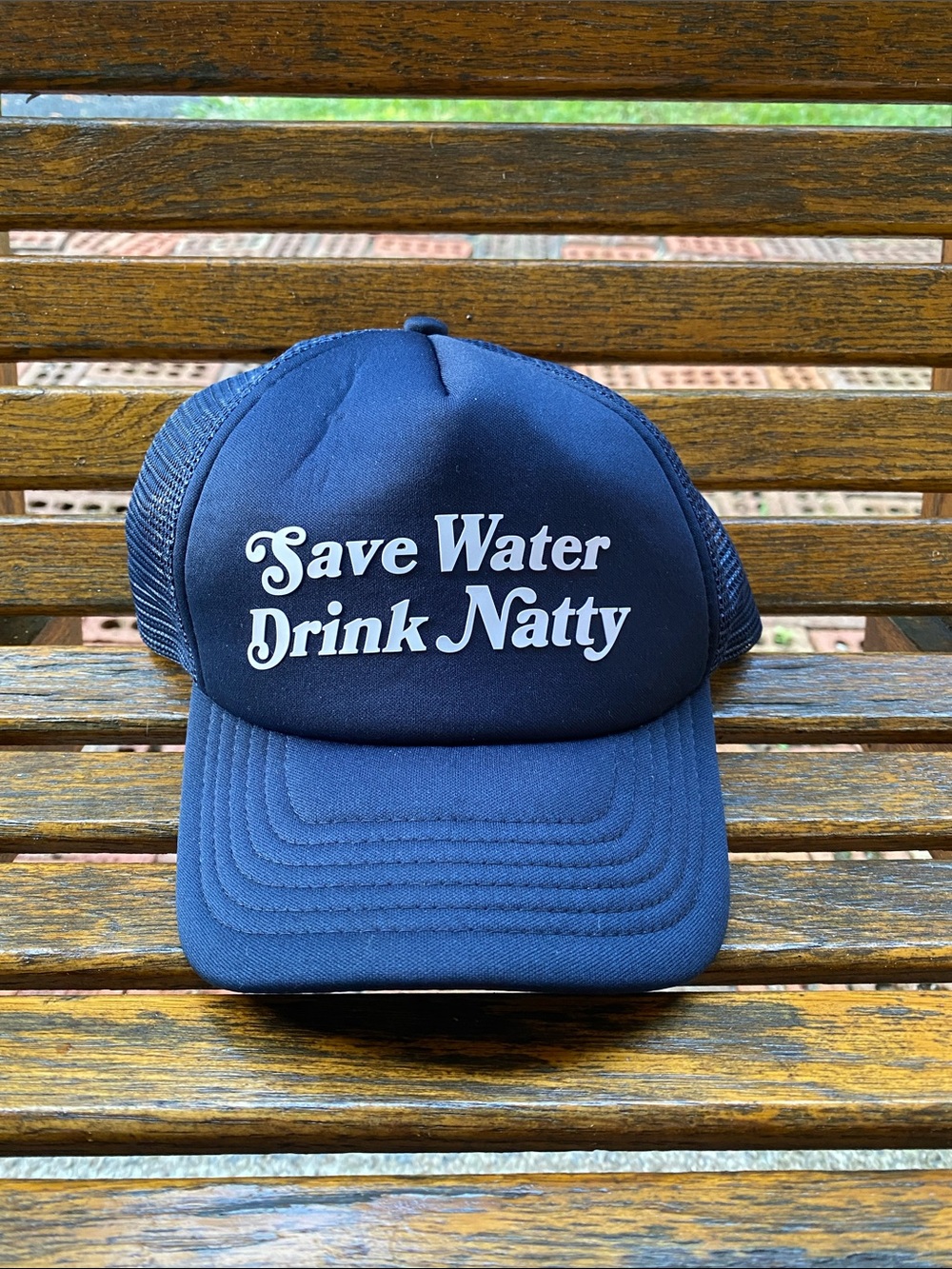 Natural Light Beer hat Puffy Trucker SnapBack Natty